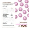 thumbnail image 4 of M&M'S World Pink Milk Chocolate Candy 2lb Bag for Celebrations and Party Favors, 4 of 10