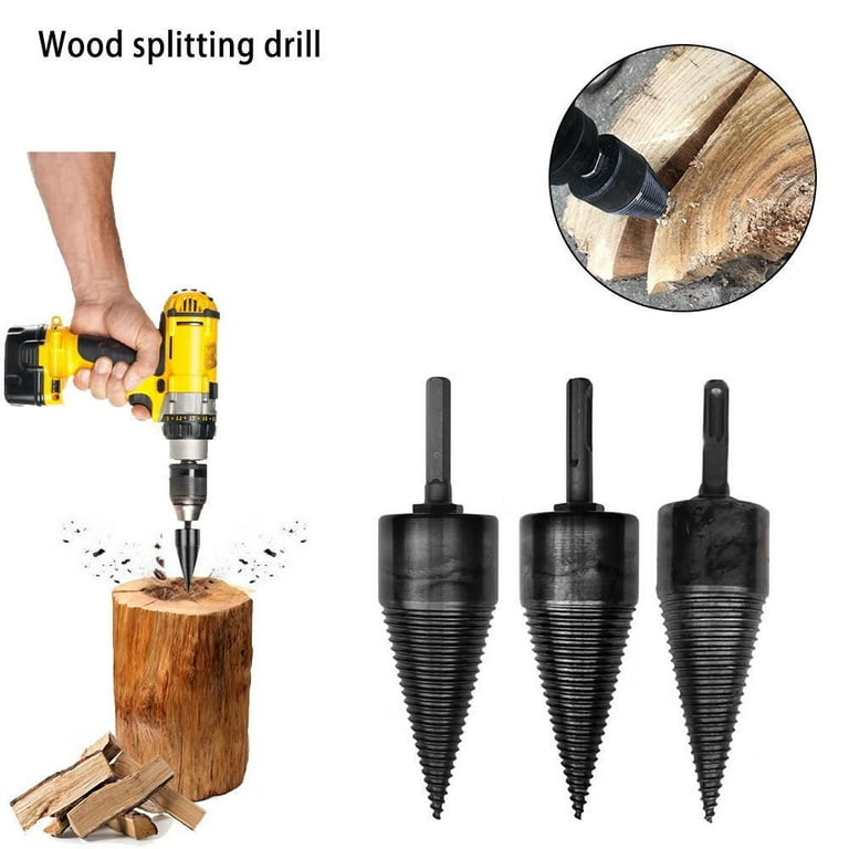 Firewood Drill Bit Log Splitter Wood Chopping Bit Wood Splitter