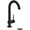 Black, variant on Riu Single Handle Lavatory FaucetBRUSHED GOLD