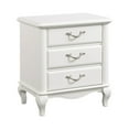 thumbnail image 3 of Martin Svensson Home Kelly 3 Drawer Nightstand White, 3 of 5