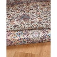 thumbnail image 4 of Contemporary Home Living 2.25' x 3.25' Floral Medallion Area Throw Rug - Cream and Blue, 4 of 8
