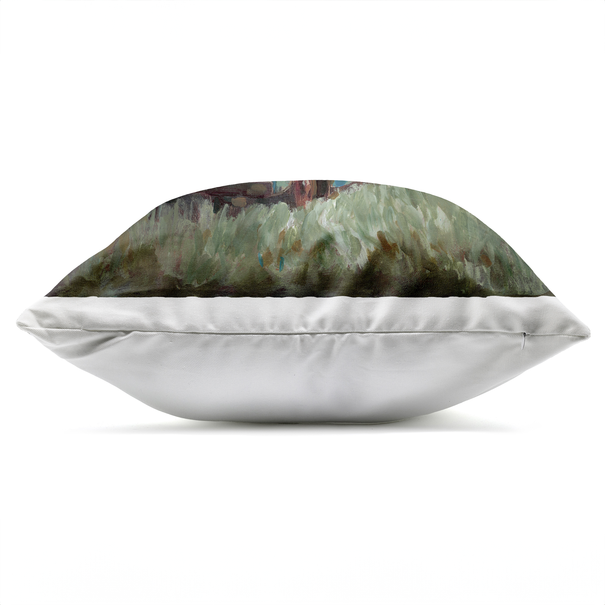 Stupell Industries Vintage Pickup in Green Hues Outdoor Printed Pillow design by Wani Pasion, 18 x 7 x 18