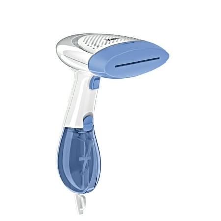 Conair ExtremeSteam Hand Held Fabric Steamer with Dual Heat, White/Blue, Model GS237