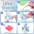 thumbnail image 4 of Llaveros Ferraycle con forma de muñeco de nieve con forma de diamante, 12 unidades, 4 of 6