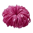 thumbnail image 3 of 100 Pcs Élastiques à Cheveux Porte-Queue Accessoires Cheveux Rose Rouge, 3 of 7