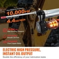 thumbnail image 2 of 20V Cordless Grease Gun Kit with 10,000 PSI, 39-Inch Hose, 2 Batteries, Charger&Case - Professional High-Pressure Battery-Powered Lubrication Tool, 2 of 8