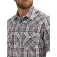 thumbnail image 4 of Wrangler® Men's and Big Men's Regular Fit Long Sleeve Western Shirt, Sizes S-5XL, 4 of 4