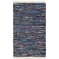 thumbnail image 2 of SAFAVIEH Rag Dania Striped Cotton Area Rug, Blue/Multi, 3' x 5', 2 of 10