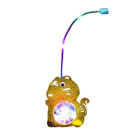 

Yoone LED Lantern Three Flash Modes Decorative Festival Supplies Cartoon Animal Flash Lantern for Ch