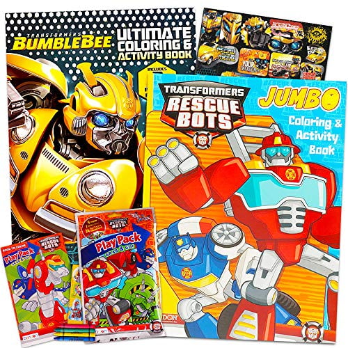 Download Transformers Rescue Bots Coloring And Activity Book Set With Stickers Walmart Com Walmart Com