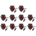 thumbnail image 1 of 10uds. Máscara facial completa Halloween LED luminosa fiesta de vacaciones accesorios de vestir rojo, 1 of 2
