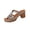 Silver, variant on Women's Slippers Women's Fashionable Casual Spring And Summer Versatile Plus Size Beach Sandals Peep Toe Open-Toe PlatformHeel High-Heeled Slippers,Silver,40