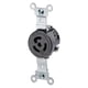 thumbnail image 1 of Receptáculo de bloqueo Leviton 15A 125V L5-15R de grado industrial, 1 of 1