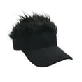 thumbnail image 3 of wig cap wig baseball hat wig visor hat wig baseball cap short hair wig hat, 3 of 6