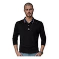 thumbnail image 1 of Playera Manga Larga Moda Tipo Polo Casual Comoda Hombre, 1 of 6