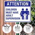 thumbnail image 4 of Children Must Have Adult Supervision Sign, Pool Sign,, 4 of 8