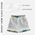 thumbnail image 5 of Kids' Beach Pants Comfortable Swim Trunks Pink Abstract Floral Patterns Shorts for Pool Vacation and Lounge Wear 2T, 5 of 8