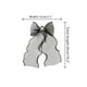 thumbnail image 2 of INSPIRE CHIC Corbata de moño de malla con strass para mujeres, 2 of 5