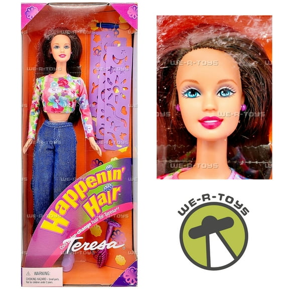 Happenin' Hair Teresa Doll 2000 Mattel 29074