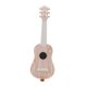 thumbnail image 3 of Guitarra de juguete para niños, mini guitarra, 6 cuerdas, instrumento musical infantil, madera blanca, 3 of 9
