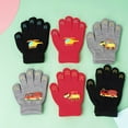 thumbnail image 7 of QBABYOO Kids Gloves Stretchy Warm Winter Gloves Cold Weather Gloves for Boys & Girls, 7 of 7