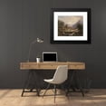 thumbnail image 4 of Emil Barbarini 24x20 Black Modern Framed Museum Art Print Titled - Gebirgsdorf, 4 of 5