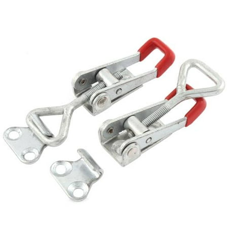 Cabinet Boxes Lever Handle Toggle Catch Latch Lock Clamp Hasp 2 Pcs