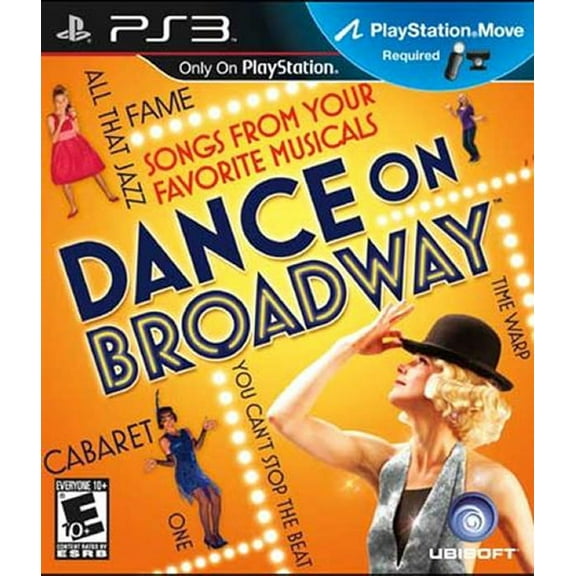 Dance On Broadway, Ubisoft, PlayStation 3, 008888346098
