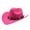 Hot Pink, variant on BRDFRL Cowboy Hat for Boys Girls Western Felt Fedora Hat for Kids 3-7 Years