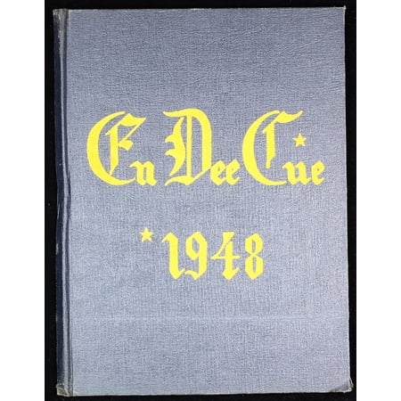 (Custom Reprint) Yearbook: 1948 Notre Dame High School - En Dee Cue Yearbook (Quincy, IL)