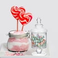 thumbnail image 3 of Dried Fruit Packaging Canister Transparent Candy Jar Marshmallow Sweets Container, 3 of 6