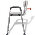 thumbnail image 4 of vidaXL Shower Chair Aluminium White, 4 of 5
