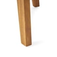 thumbnail image 6 of Dean Outdoor Wooden Club Chair with Cushions, Set of 2, White and Teak Finish, 6 of 12