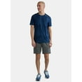 thumbnail image 2 of Athletic Works Men’s and Big Men’s Fleece Shorts, Size S-5XL, 2 of 5