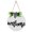 JM00474, variant on Gieenan Wood Round Greeting Sign Rustic Front Door Hanger with Burlap Bow Hanging Decor