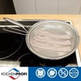 thumbnail image 2 of Küchenprofi Deluxe Stainless Steel Splatter Guard 13 Inch for Frying Pans, 2 of 4
