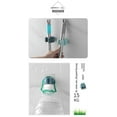 thumbnail image 3 of Yidarton Punch-Free Mop Rack Kitchen Bathroom Wall-Mounted Broom Mop Clip Rack Non-Slip Moisture-Proof Green, 3 of 10