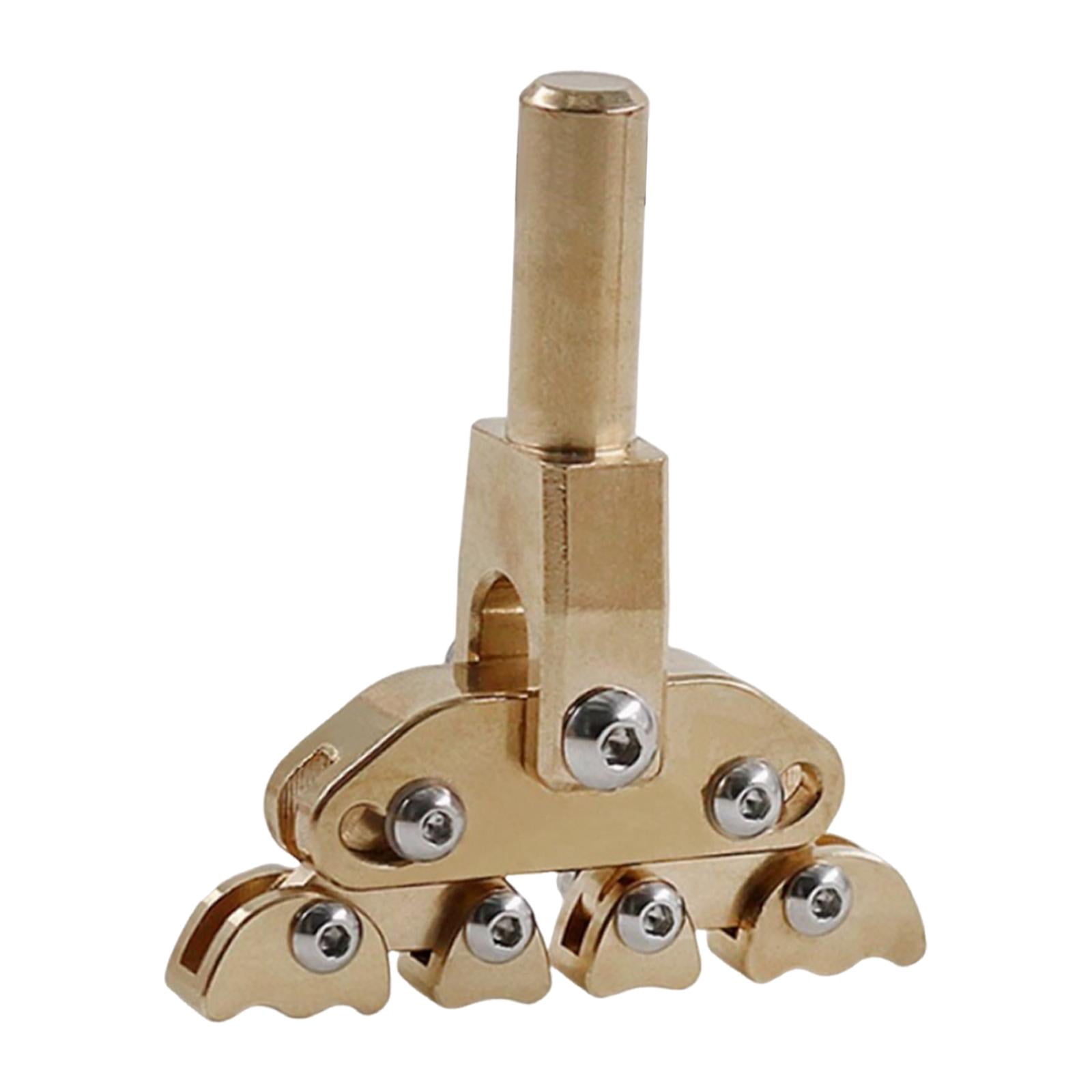 Radius Adaptive Guitar Fret Press Sturdy Brass Tool with 9.5mm Shank for Curved Fingerboards DIY Guitar Repair