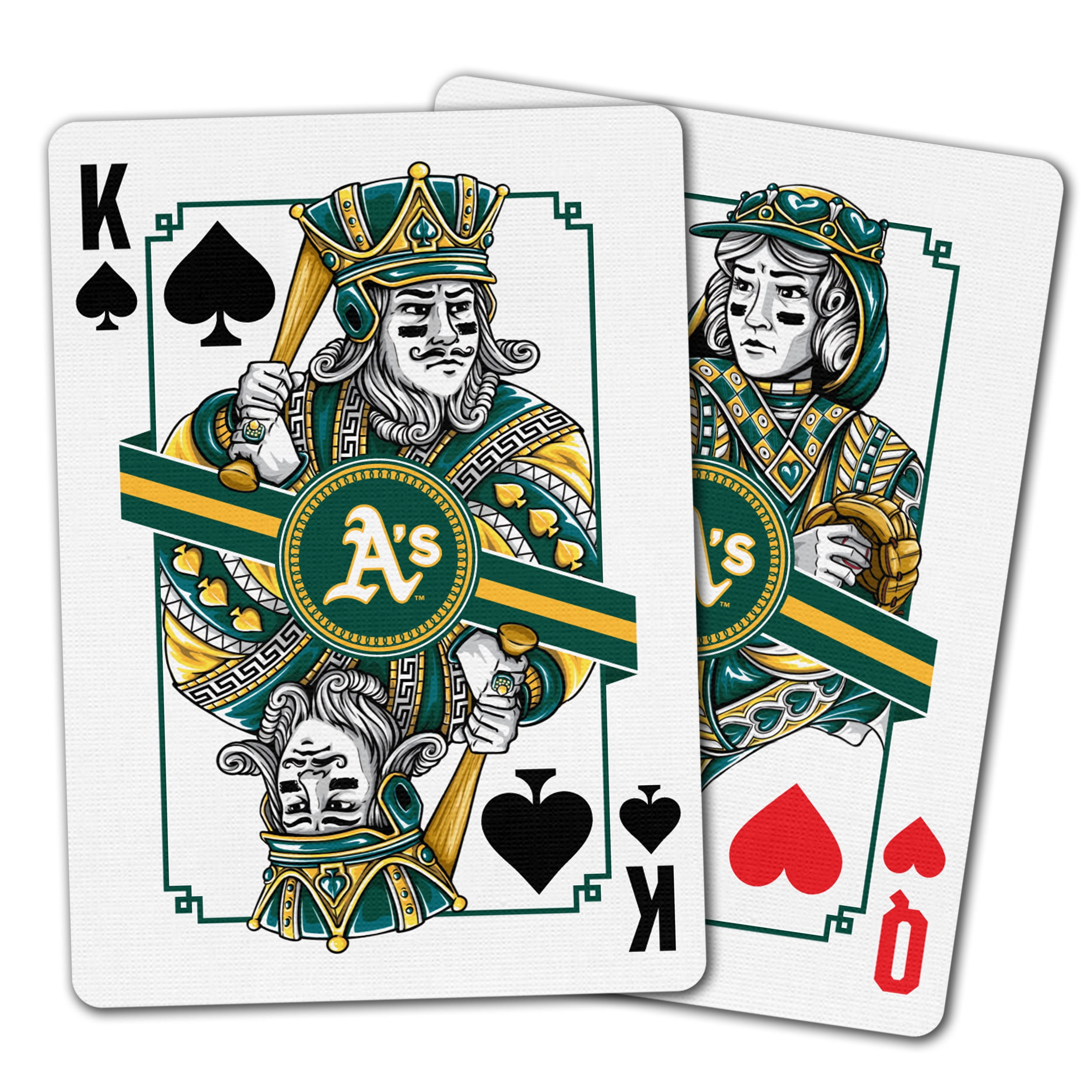 YouTheFan MLB Oakland Athletics Classic Series Playing Cards