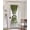 Green, variant on Sage Green Ombre Blackout Door Curtains for French, Glass,Front, Back, Patio Door, Modern Moire Abstract Art Luxury Thermal Insulated Rod Pocket Window Curtain Drapes With Tiebacks 25"x72"