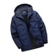 thumbnail image 2 of Puntoco Chaquetas Casuales Con Capucha Desmontable Y Manga Larga A Prueba De Viento De Terciopelo Grueso Con Cremallera Y Múltiples Bolsillos Con Bloques De Color Para Hombre, 2 of 3