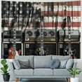 thumbnail image 4 of Orinice Rock Music Tapestry Wall Hanging Unique Style Graphic Art Decor for Living Room Bedroom Dorm Apartment Farmhouse 40x60inch, 4 of 6