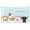 Dachshund - Black And Tan, variant on Merry Christmas Carolers Dachshund Black & Tan Canvas Fabric Decorative Pillow