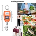 thumbnail image 5 of Digital Hanging Scale Weight 440lb Limit Electronic Crane Scale with Hook Portable Weighting Tool for Luggage Fishing Food Grain, 5 of 6
