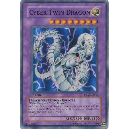 YuGiOh Cybernetic Revolution Cyber Twin Dragon