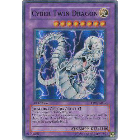 YuGiOh Cybernetic Revolution Cyber Twin Dragon (Best Cyber Dragon Deck List)