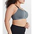 thumbnail image 4 of Body Up Womens High Impact Front-Close Sports Bra Style-SB30290, 4 of 6