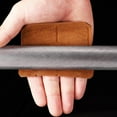 thumbnail image 2 of 1 Paire de Gants de Musculation en Cuir de Vache Quatre Doigts Antidérapants, 2 of 8