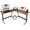 Classical Brown, variant on GlowPlume L Shaped Gaming Desk Computer Corner Desk PC Gaming Desk Table with Large Monitor Riser Stand for Home Office Sturdy Writing Workstation, Classical Brown, 51 Inch