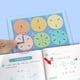 thumbnail image 3 of Matsuzay Juego de juguetes de fracción, juego de actividades de círculos de azulejos de fracción magnética para niños, rompecabezas de Kits de experimentos de química, 3 of 6